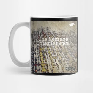 The Message Interference Album Cover Art Minimalist Square Designs Marako + Marcus The Anjo Project Band Mug